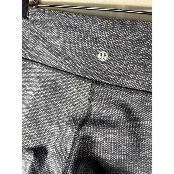 Lululemon Size 4 Wunder Under Wee Are From Space Grey Black Combo Leggings - Picture 4 of 5